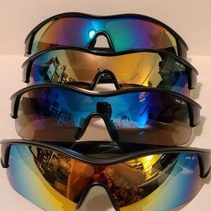 Multi Color Mirrored Safety Glasses Shades